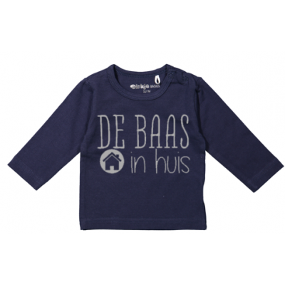 T-shirt "De baas in huis" T-shirt "De baas in huis"